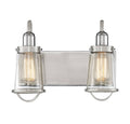 2 Light Bath Bar Satin H710309