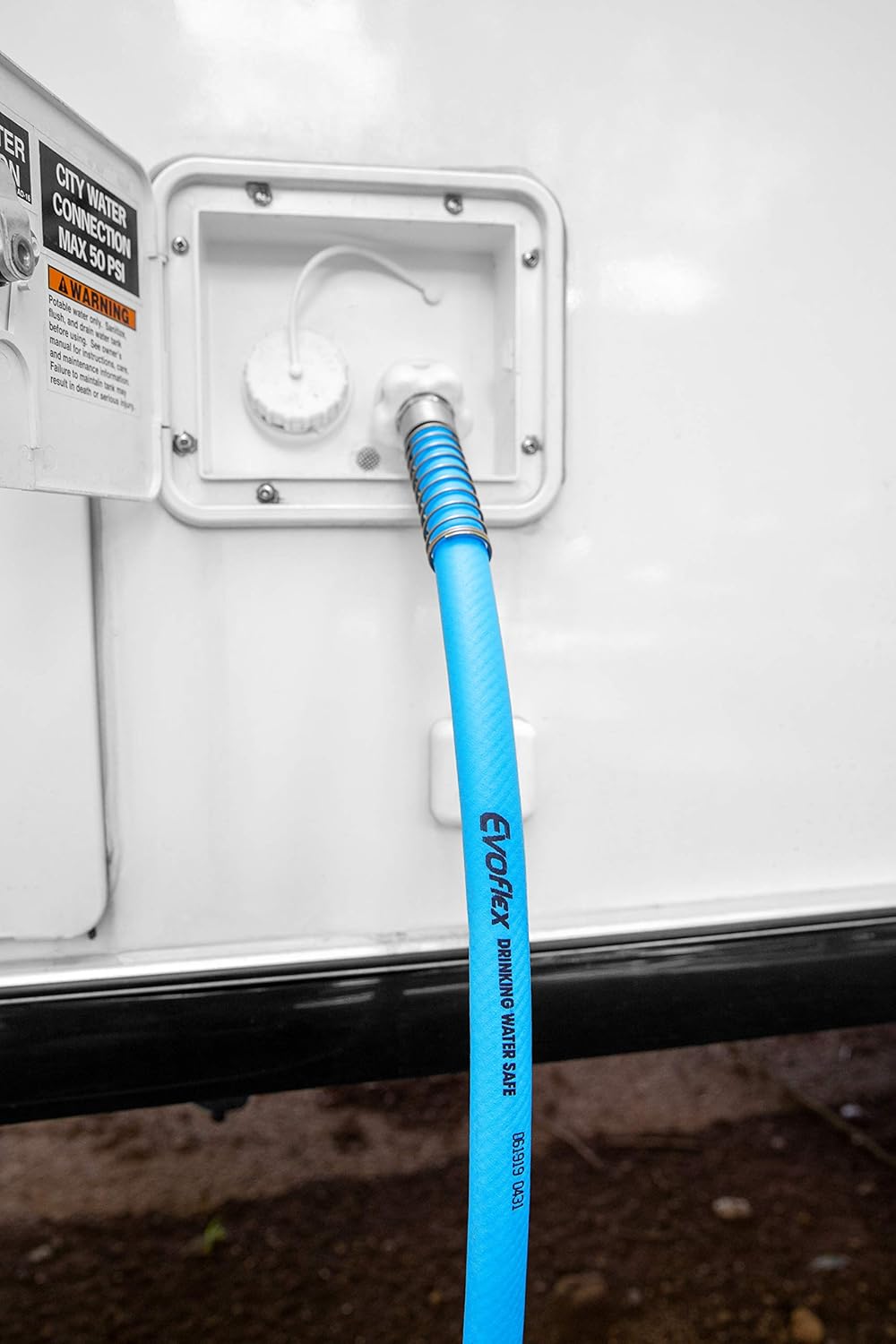 75-Foot 5/8-Inch ID Blue Drinking Water Hose A599