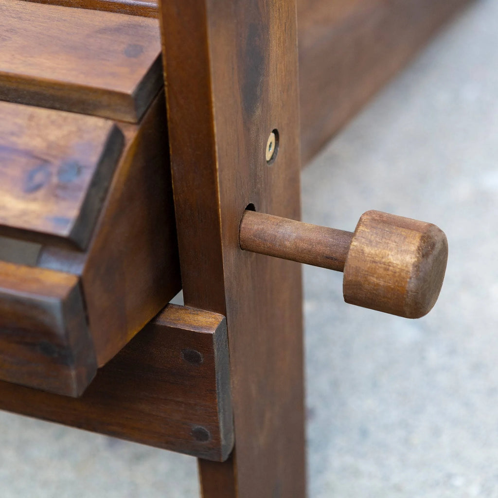 Dark Brown Acacia Patio Chair A36730