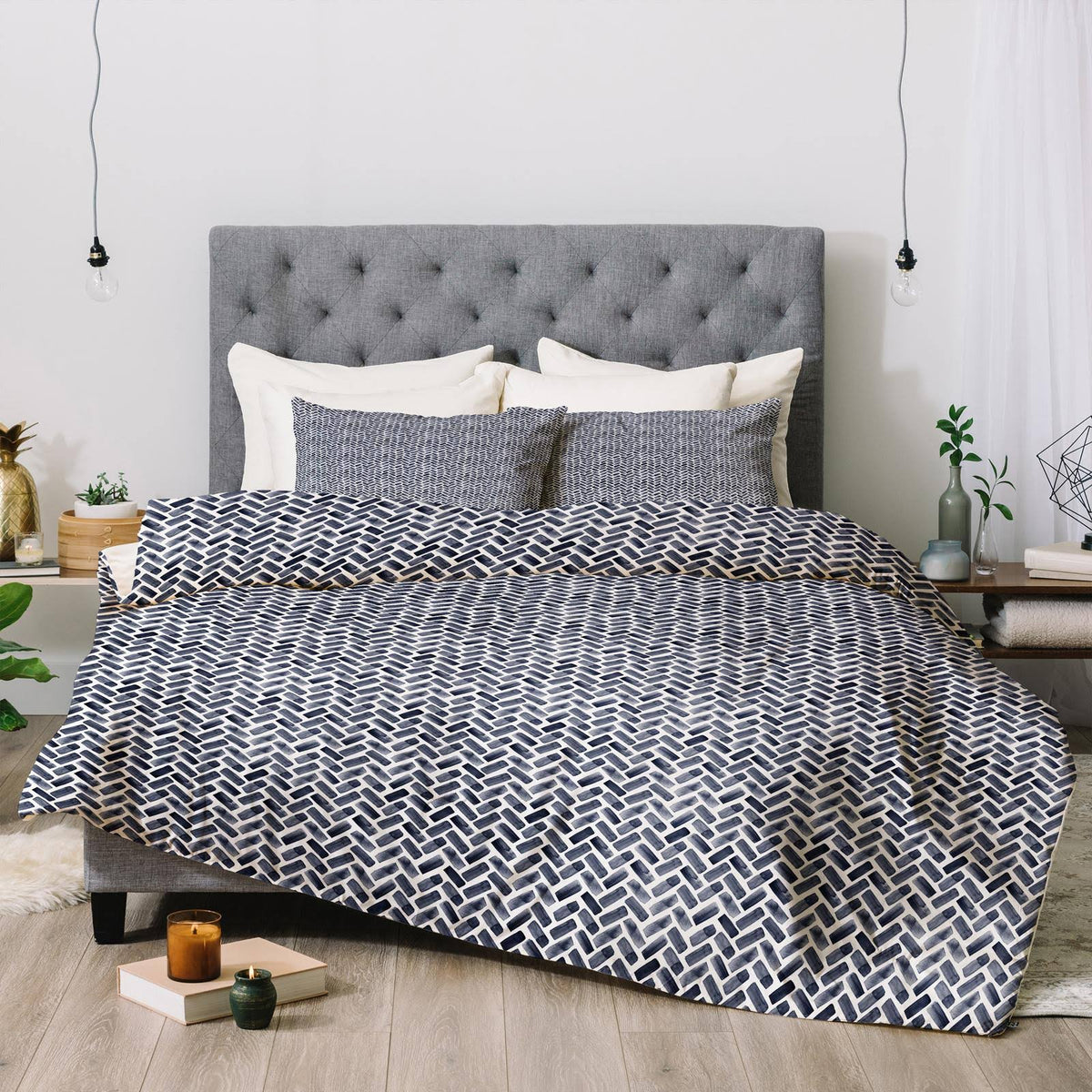 Twin Herringbone Comforter W8217