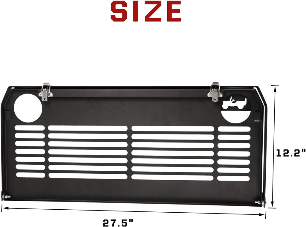 Tailgate Table Steel Foldable Cargo Shelf I272