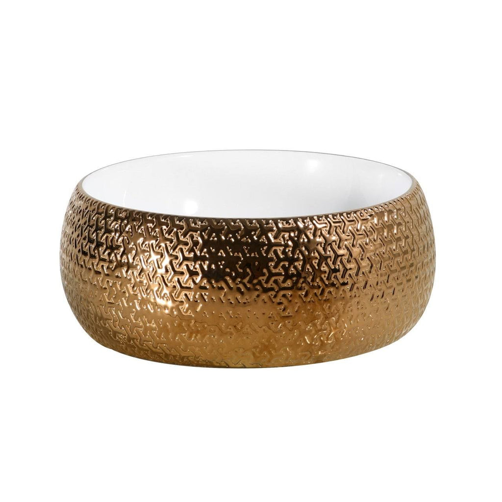 Circular Vessel Bathroom Sink D27229