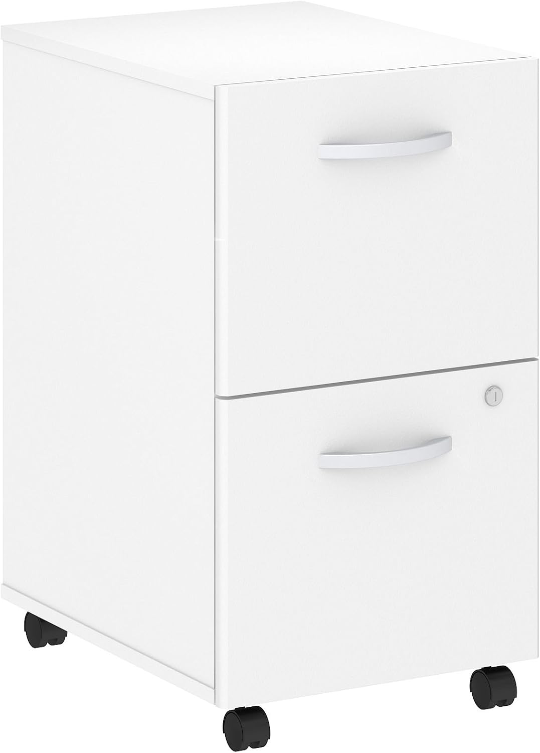 2 Drawer Mobile File Cabinet in Storm Gray J518836