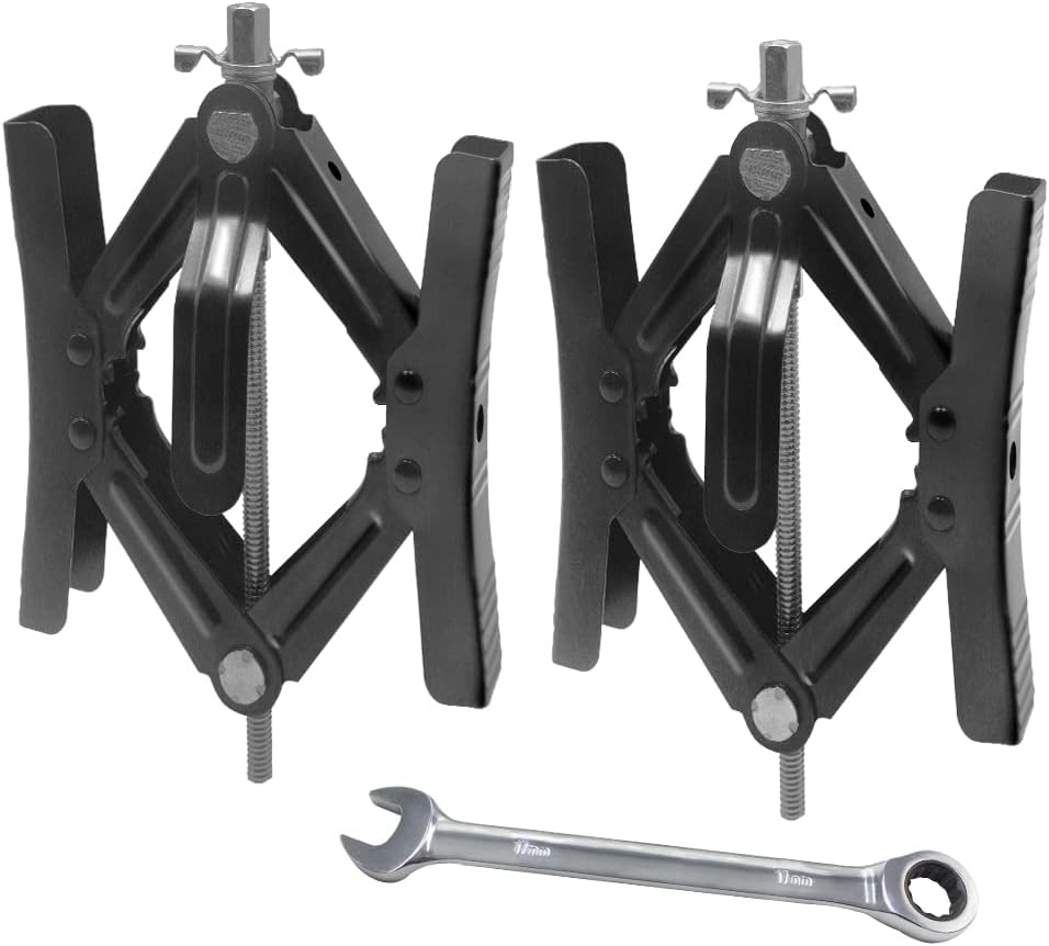 RV Wheel Chock Stabilizer, 2 Packs, Heavy Duty, Fit for 3.5” to 11” P513322