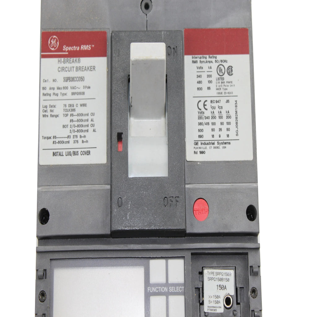 Molded Case Circuit Breaker 3 Poles 150A 600 V G859240