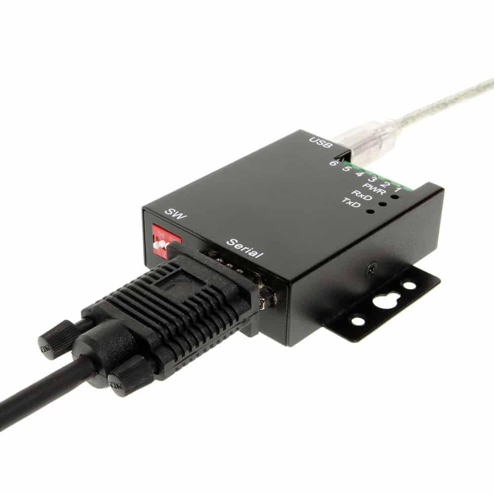 USB-to-Optical Isolated RS-422/485 Industrial Adapter Y28050