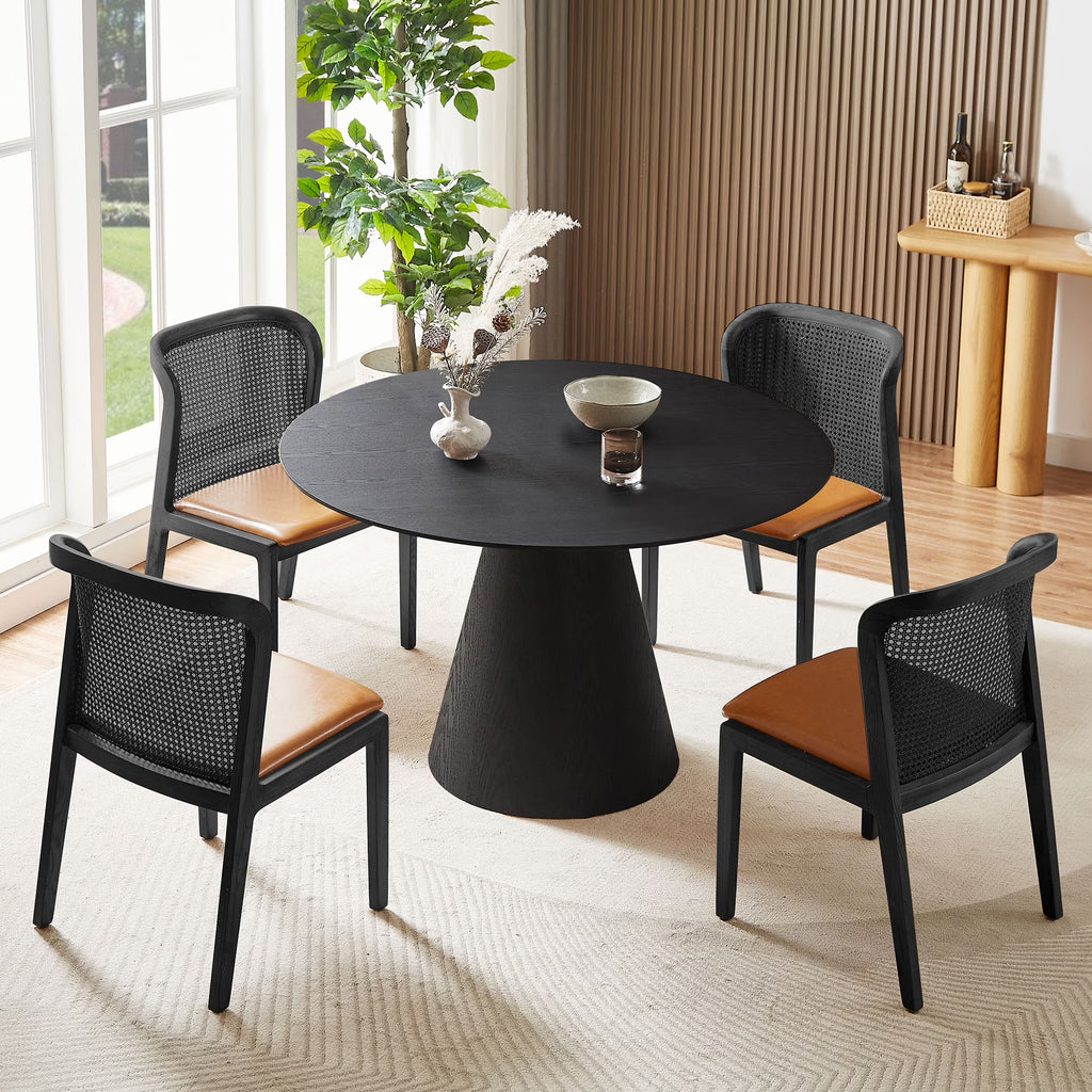 Black Round Dining Table I512