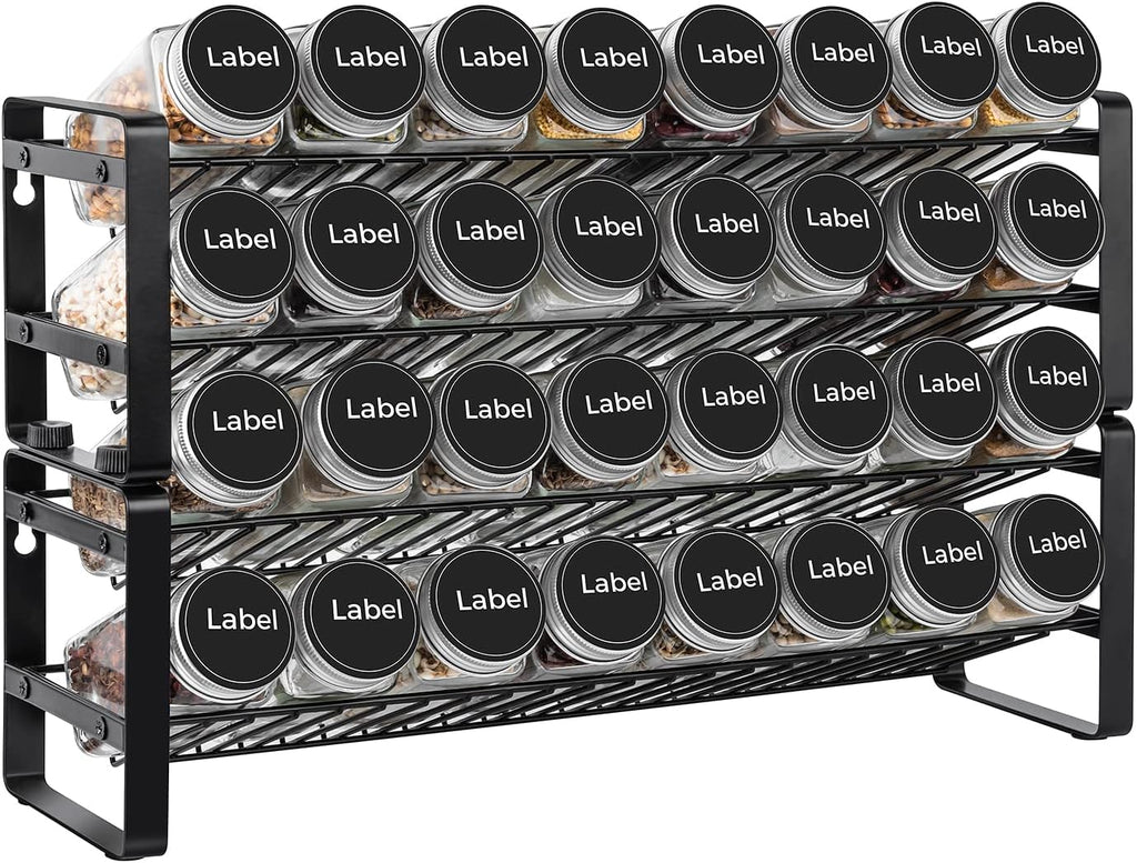 4-tier Stackable Spice Rack Organizer Y3689