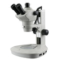 8X-50X Track Stand Zoom Stereo Microscope with 2 LED Lights & 720p Wi-Fi Camera Y3045