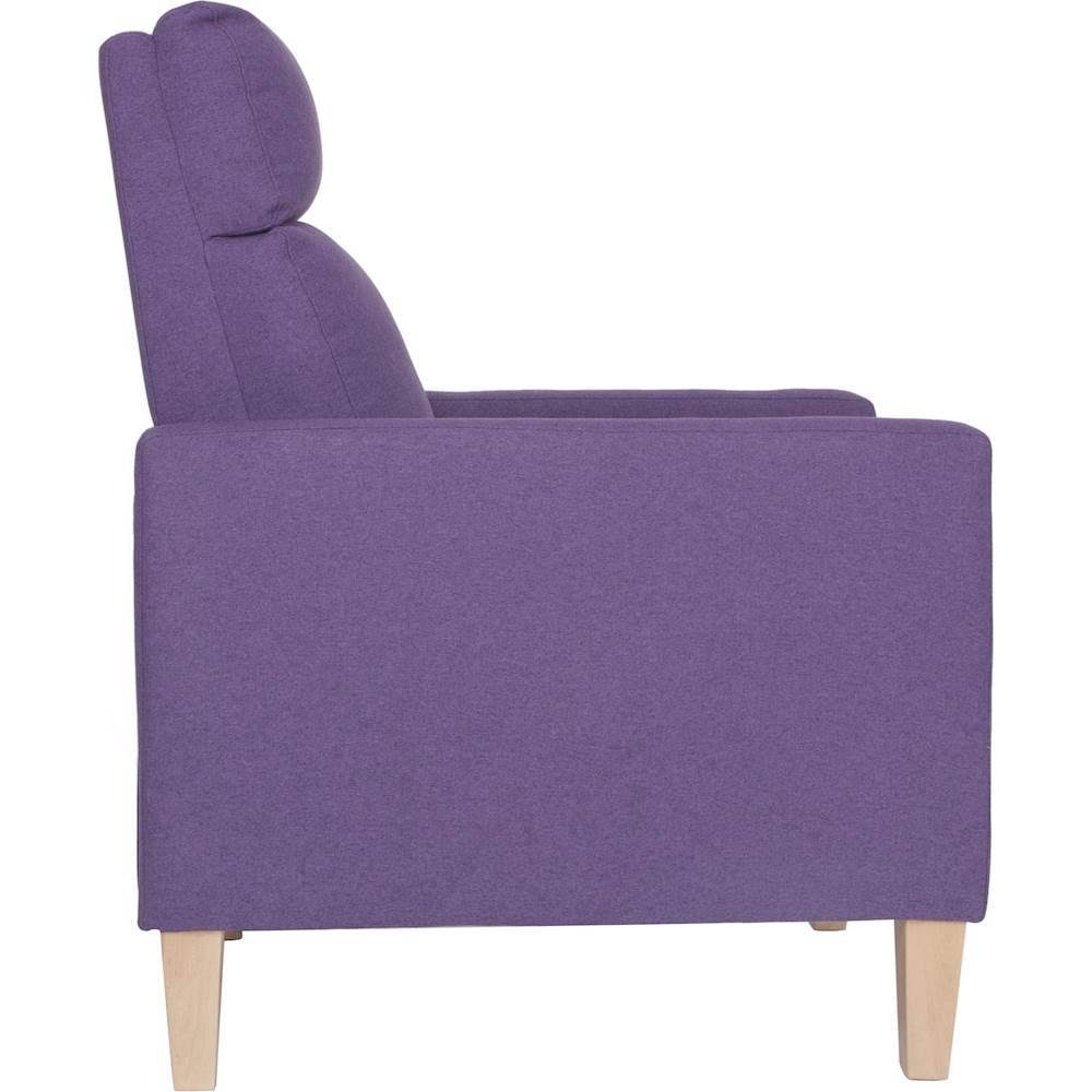 Violet Fabric Recliner Z154