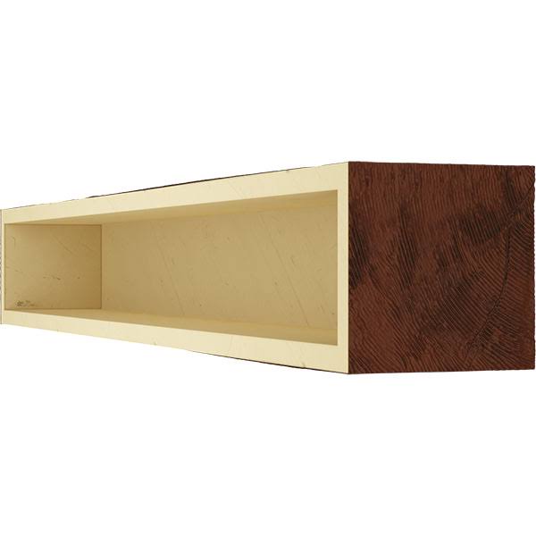 Natural Pecan Faux Wood Fireplace Mantel Y8137