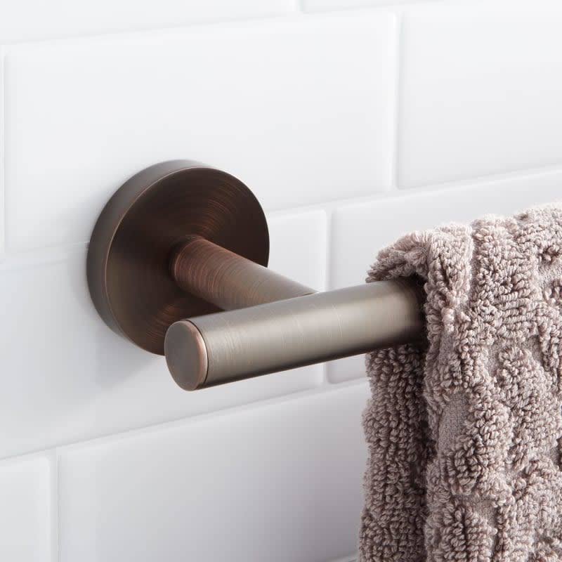Bronze 24 inch Towel Bar Q237