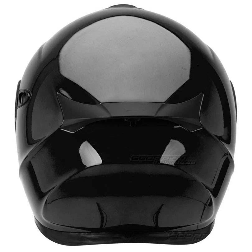 Solid Black Motorcycle Helmet K151995