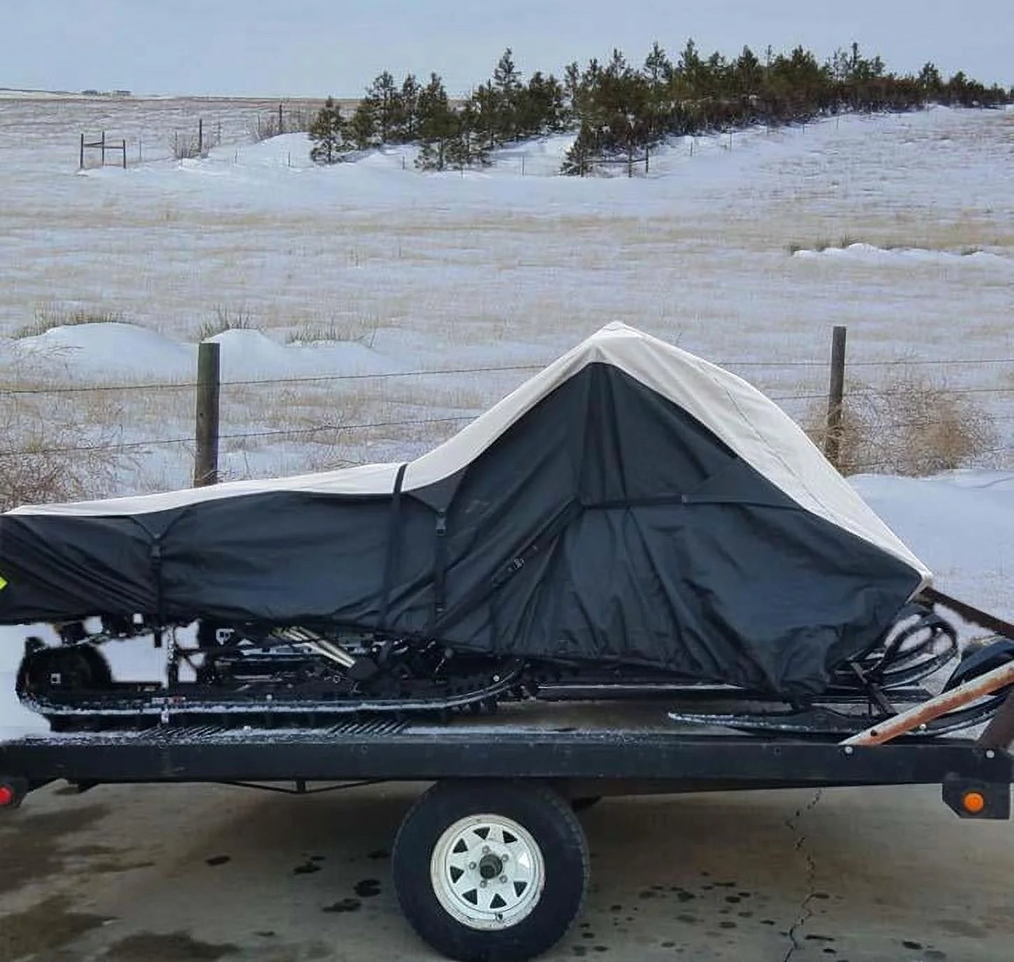 600D Snowmobile Travel and Storage Cover C533223