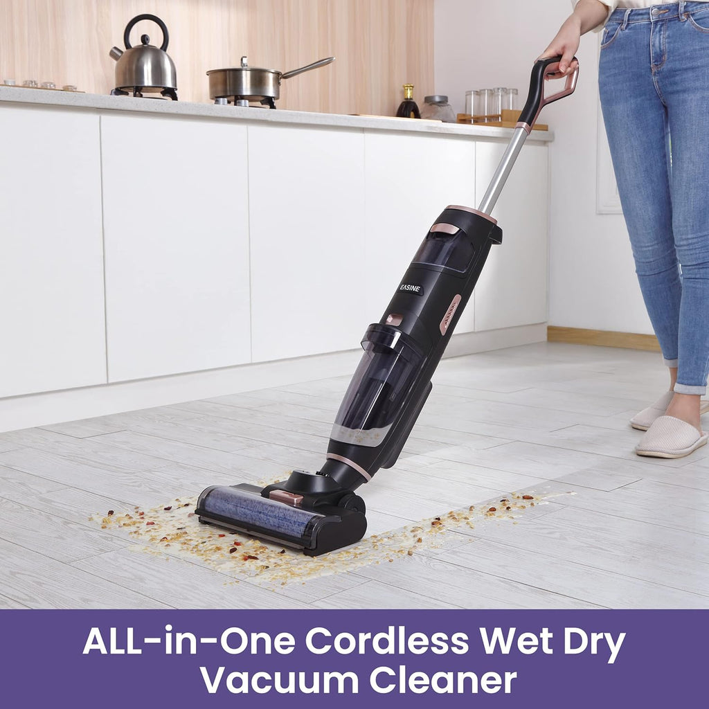 Cordless Stick Vacuum Cleaner, Lightweight Wet Dry Vacuum Cleaner W829