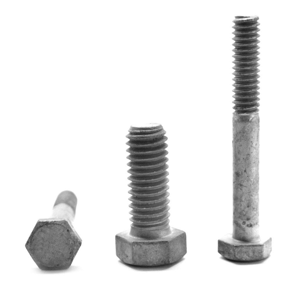 3/4x22-10 x 3 1/2x22 Coarse Thread Grade 5 Hex Cap Screw Medium Carbon Steel Hot Dip Galvanized V104629
