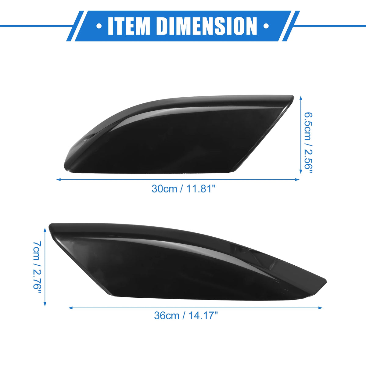 Black Plastic Car Roof Rack End Cover for Toyota 4Runner 2003-2009 V55987