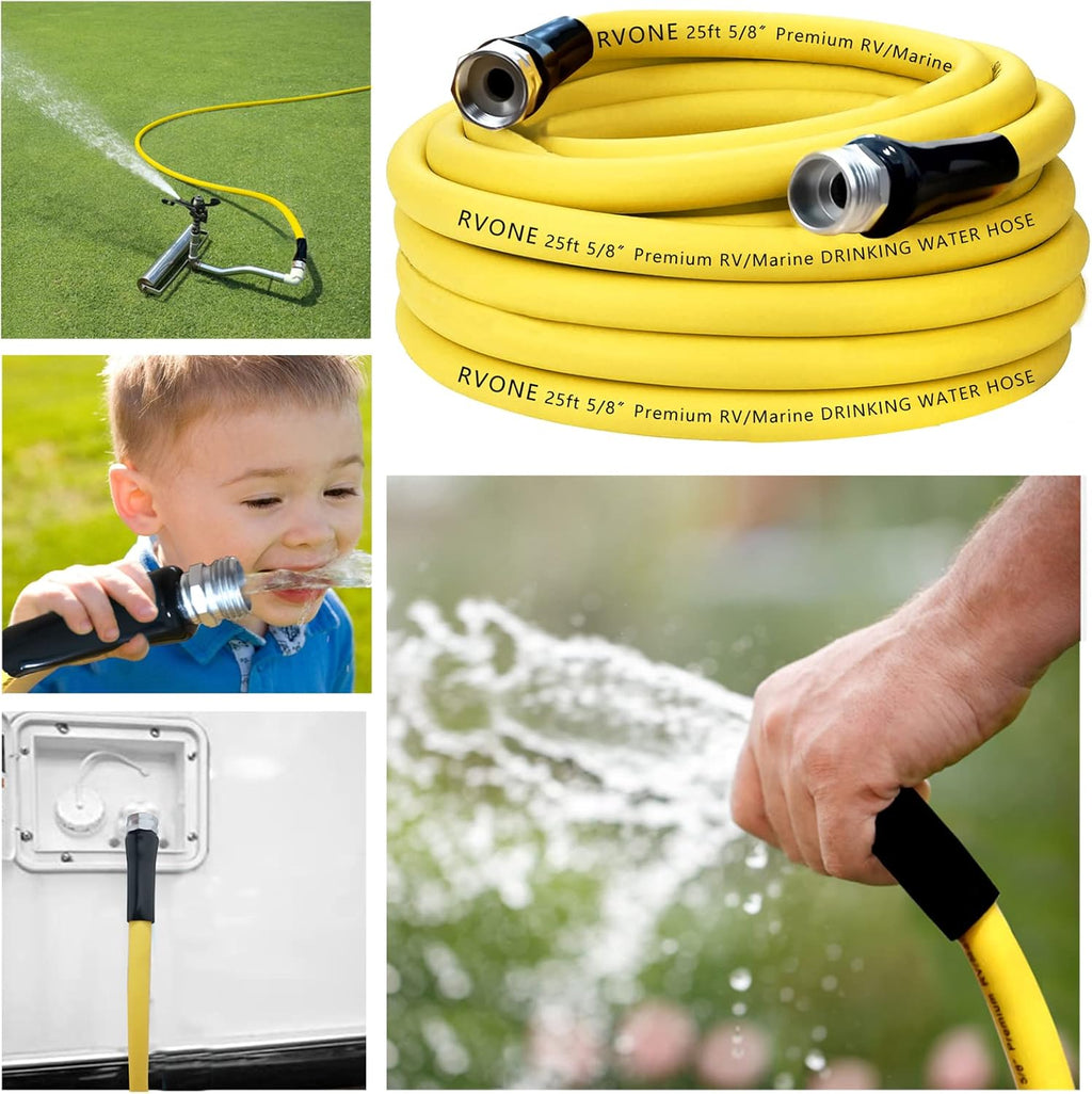25FT 5/8'' Drinking Water Hose J109