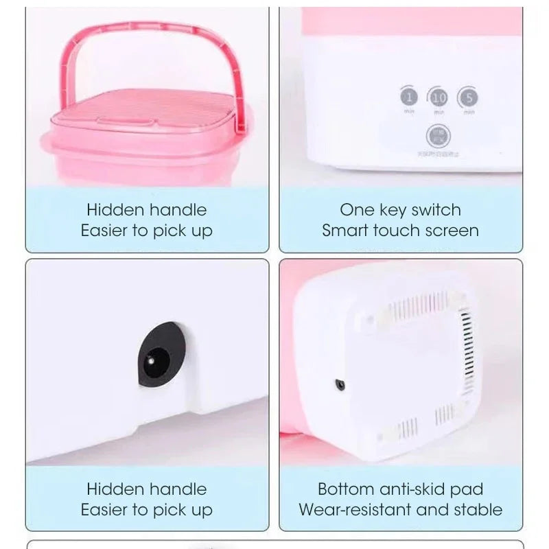 Mini Washing Machine With Dryer Bucket W6250