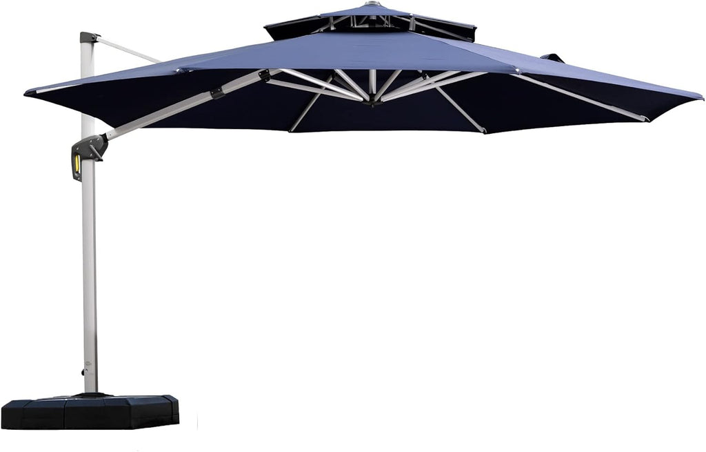 Beige Cantilever Patio Umbrella L564053