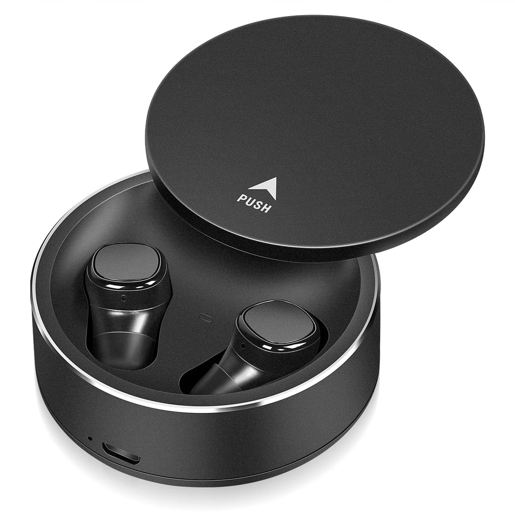 True Wireless Earbuds IPX5 Waterproof with Mic - Black A153