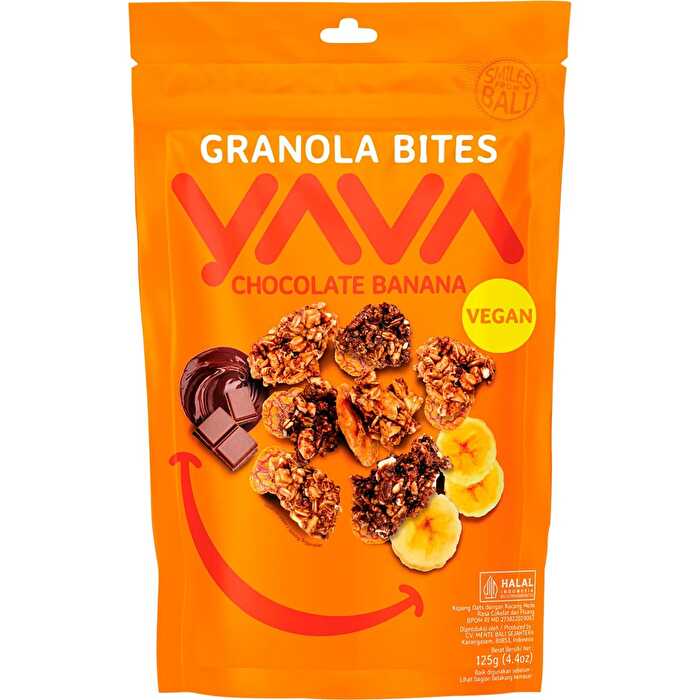 Chocolate Banana Granola Bites 125g M4790
