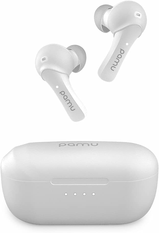 White Pack of 2 True Wireless Earbuds with Charging Case M402288