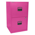 Vertical 2-Drawer Metal File Cabinet Y6515