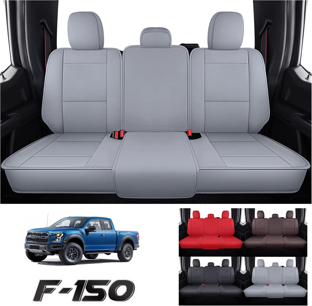 Leather Car Seat Cover for Ford F150 2009-2022 E7874