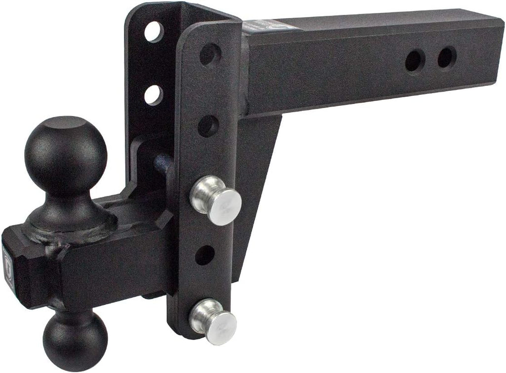 2.5" Adjustable Heavy Duty Trailer Hitch with Dual Ball M5315