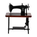 Miniature Wood Sewing Machine Dollhouse Furniture B38470