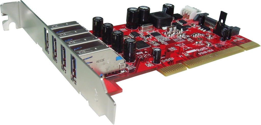 USB 3.0 4-Port PCI Host Adapter Card T822