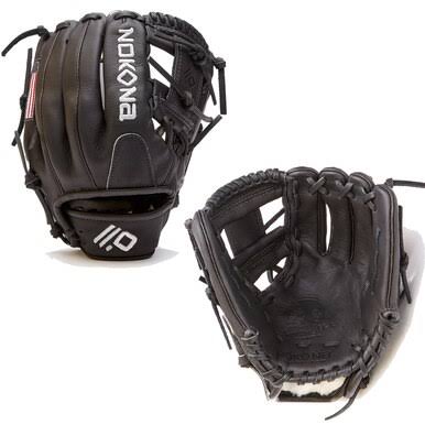 Black 11.25 inch Baseball Glove K86510