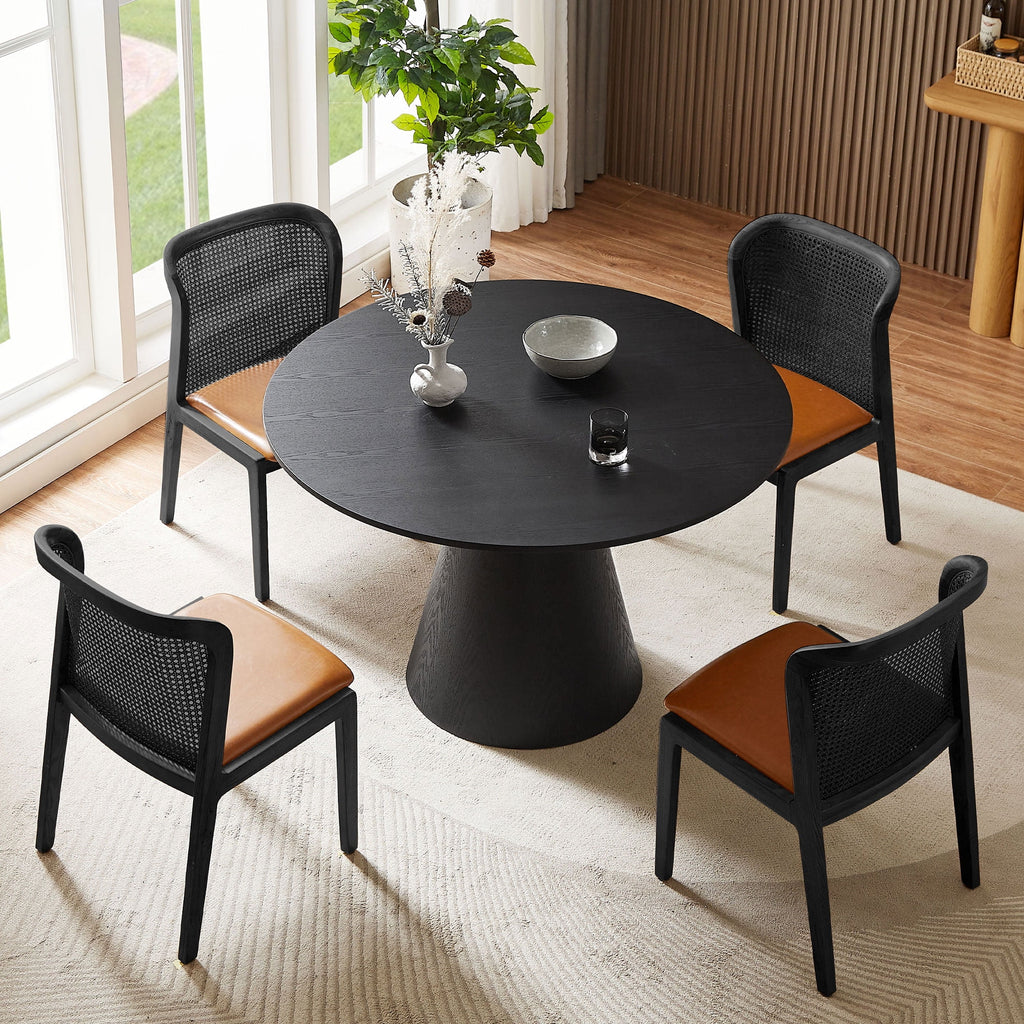Black Round Dining Table I512