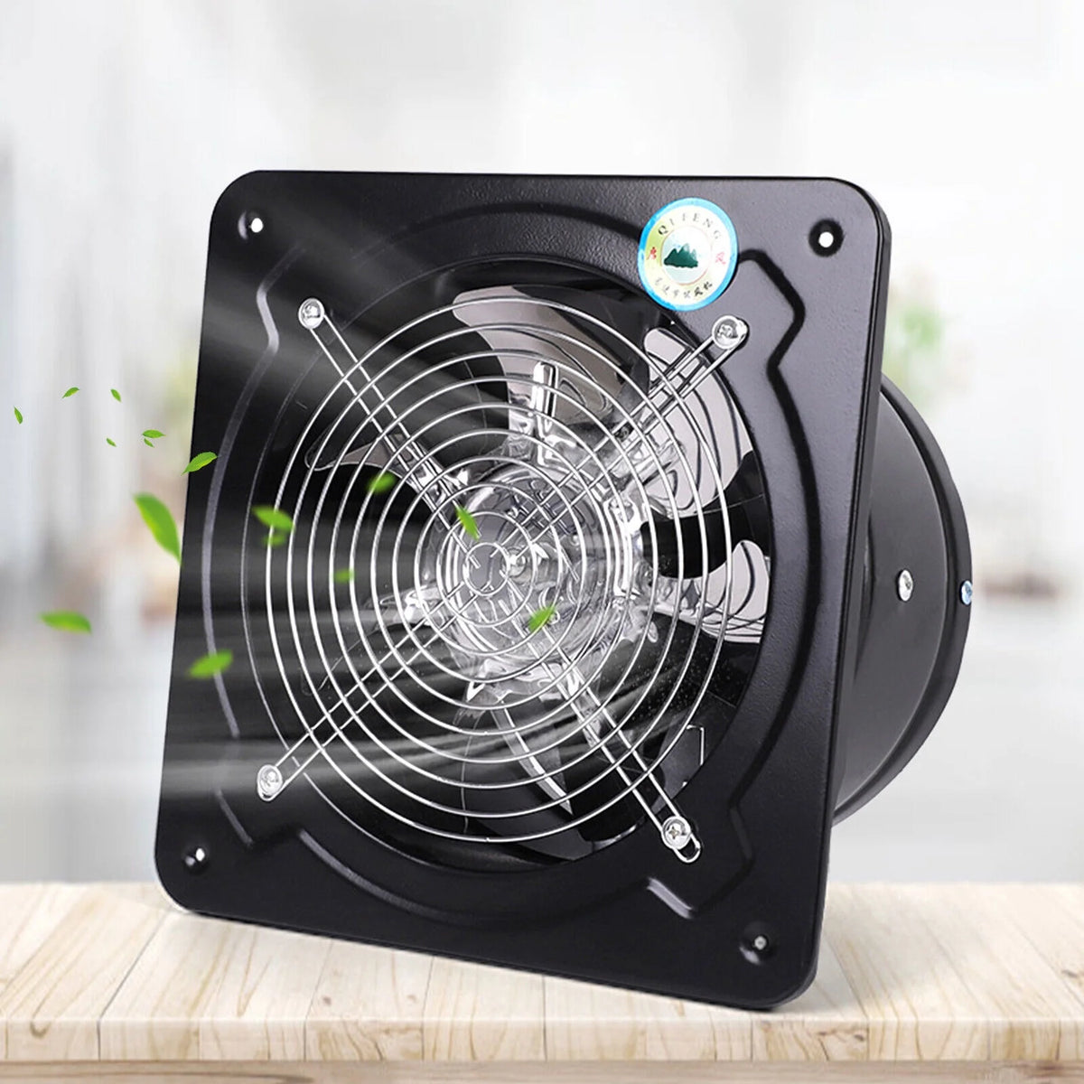 7" 50W Wall Exhaust Fan Metal Plate Axial Ventilation C19934