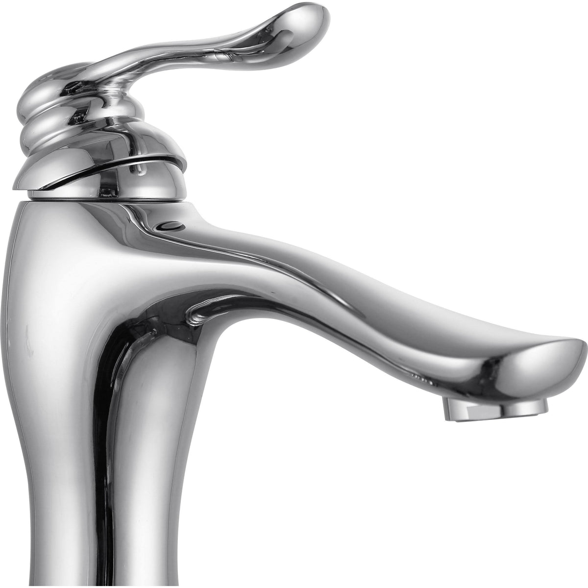 Brushed Nickel Single Hole Single Handle Bathroom Faucet S4278