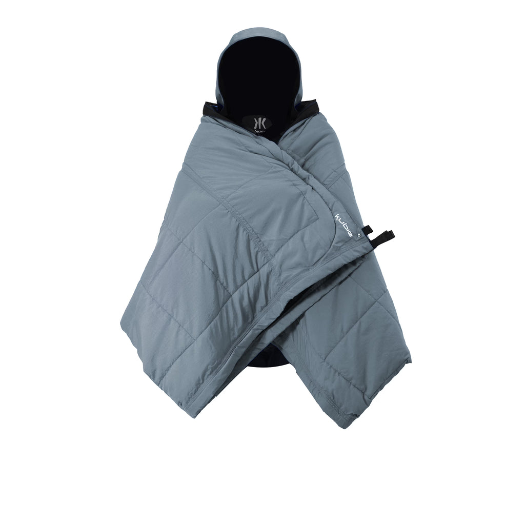 Gray Multi-Use Blanket, Hammock and Poncho, 86.6" L x 67" W C17828