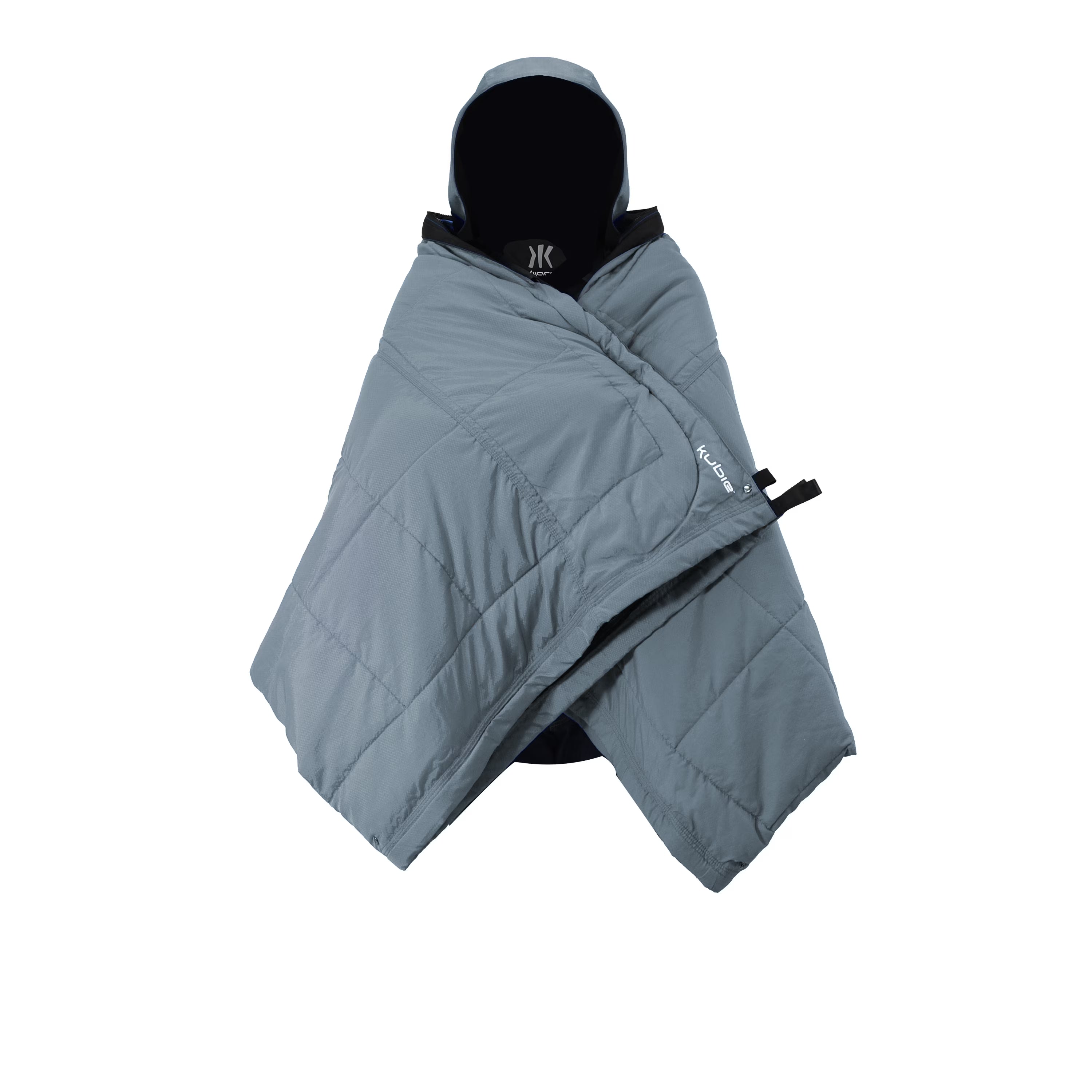 Gray Multi-Use Blanket, Hammock and Poncho, 86.6" L x 67" W C17828