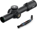 1-10x24 FFP IR MIL Riflescope with Lens Cleaning Pen R716