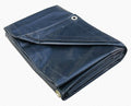 Heavy Duty Vinyl Tarp, 12x24Ft, Black U76871