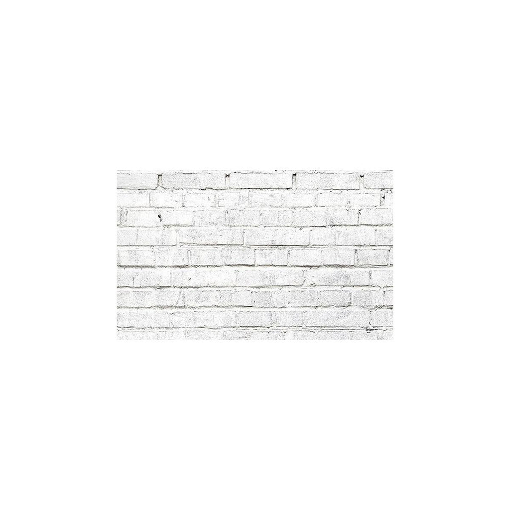 White Brick Printed Background Paper 53 in x 18 ft T341706