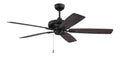 Flat Black 52x22 Ceiling Fan H8100