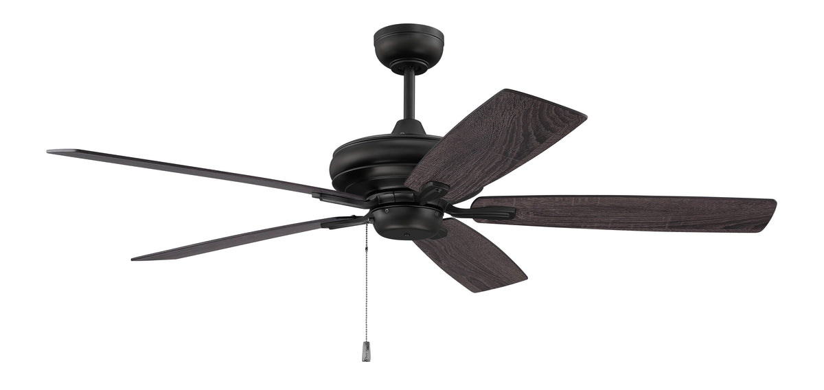 Flat Black 52x22 Ceiling Fan H8100