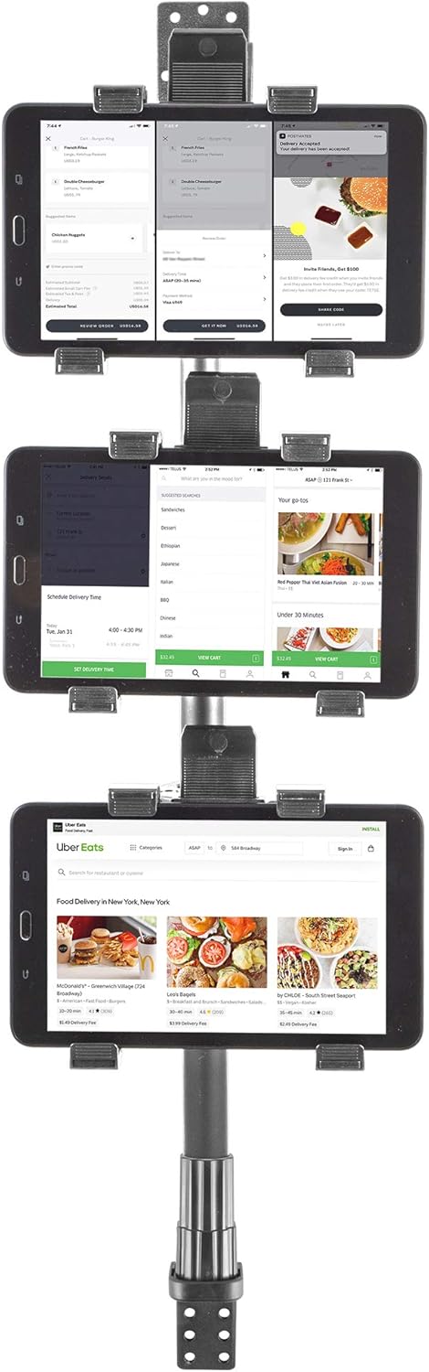 Wall Mount with 3 Tablet Holders for 7 to 10 inch Tablets E532