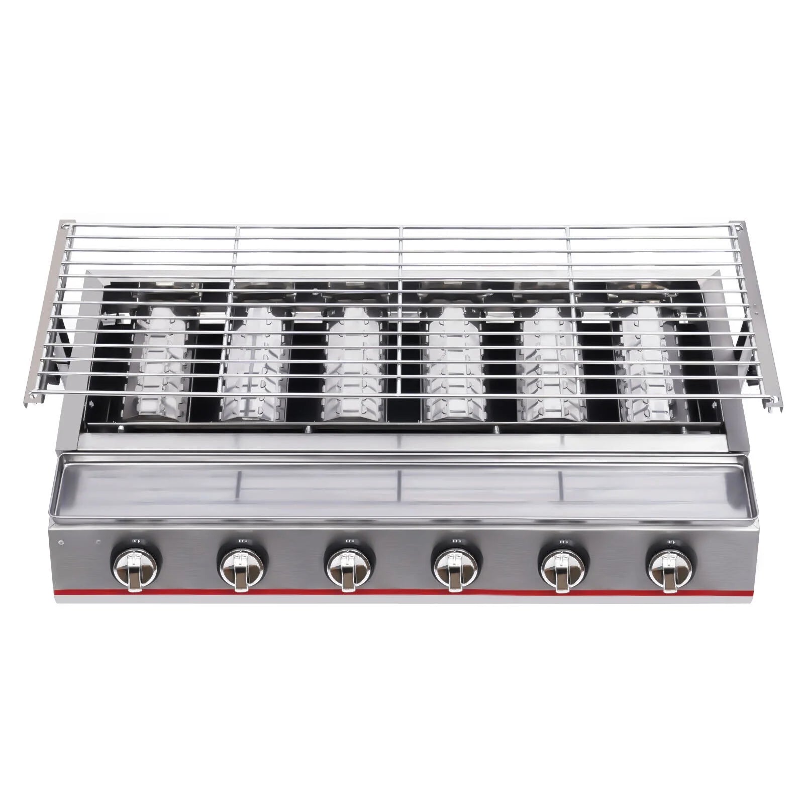 6 Burner LPG Gas Grill Griddle D46120