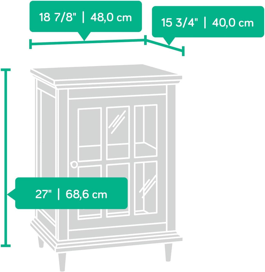 White Display Cabinet L9275