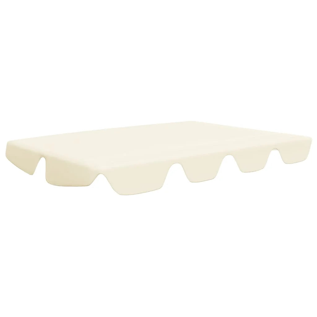 Cream Replacement Canopy for Garden Swing W7458