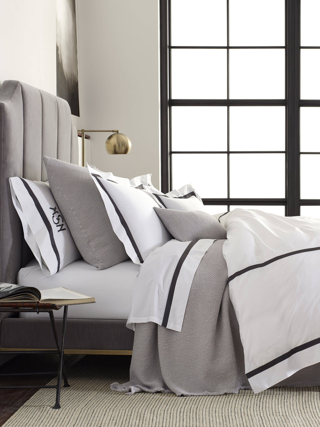 King Blue Pillowcase J5988