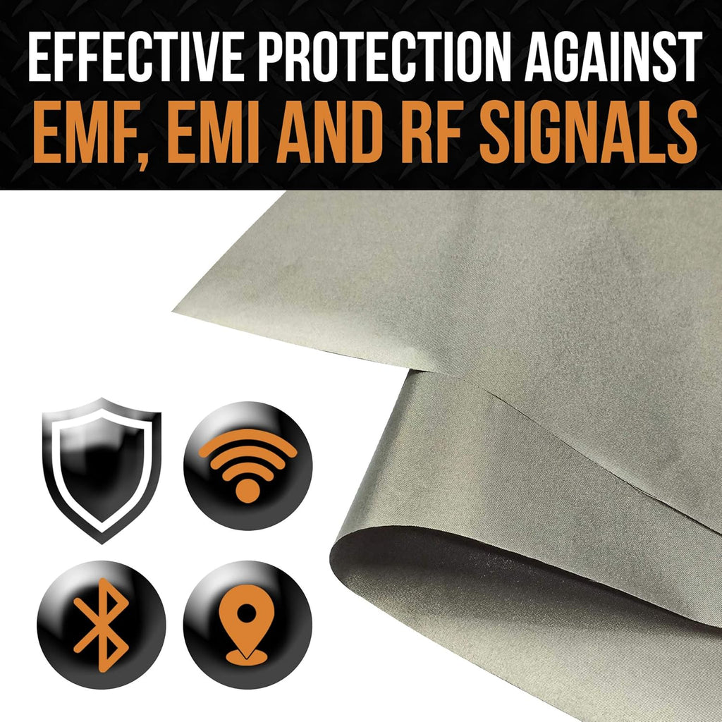 44” x 6.6 Yards EMF Shielding Faraday Fabric F15974