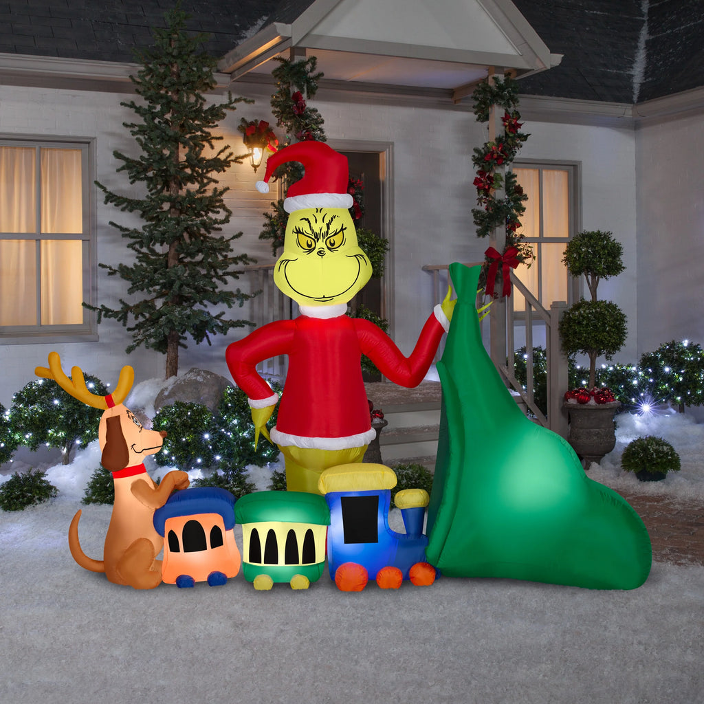 Christmas Airblown Inflatable Scene, 6.5 ft Tall R33440